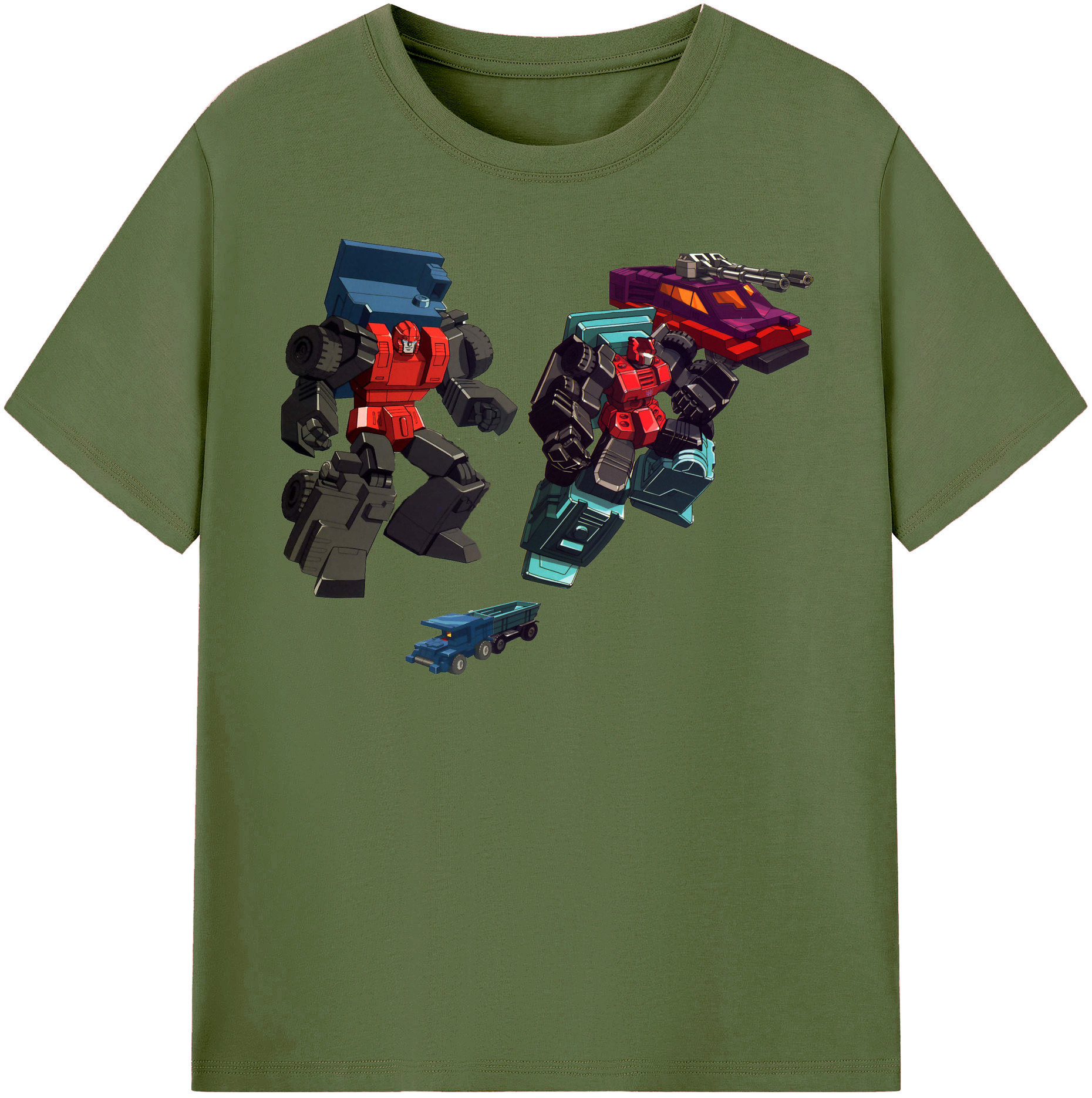 （画像用）  綿100％半袖Tシャツ（フロントプリント）